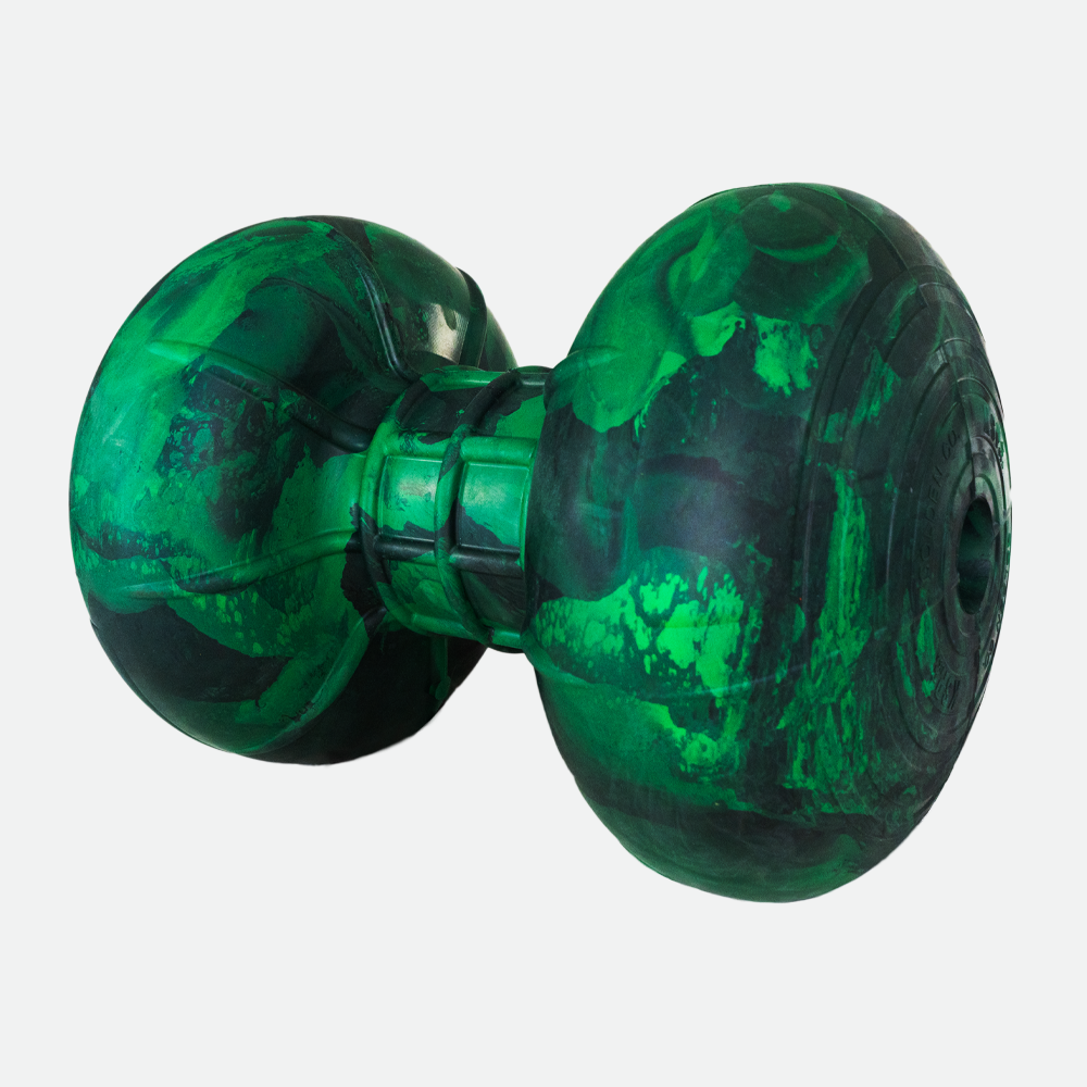 Roller in Green Tie Dye